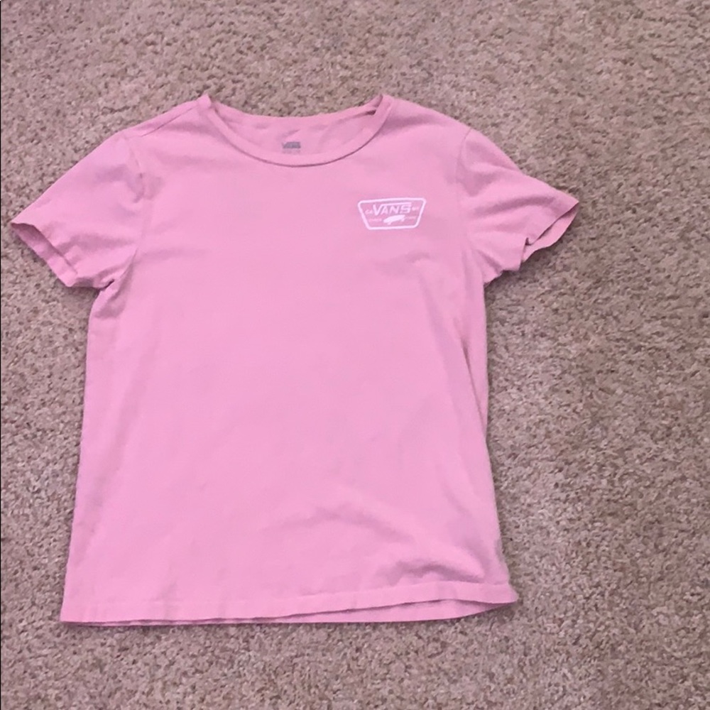Light pink Vans tshirt